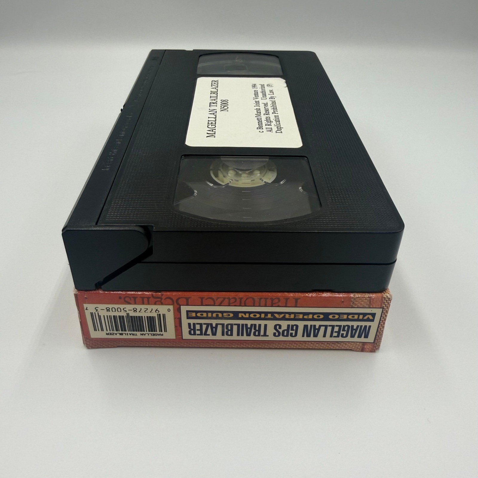 Magellan GPS Trailblazer Video Operation Guide VHS Tape N5008 Vintage 1994