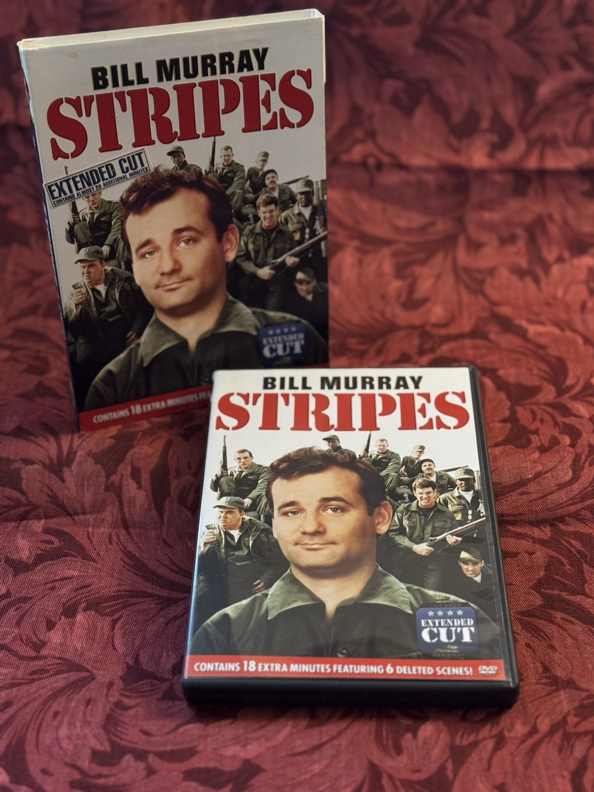 Stripes (DVD, 1981) Extended Cut With Slipcover – Bill Murray Classic War Comedy