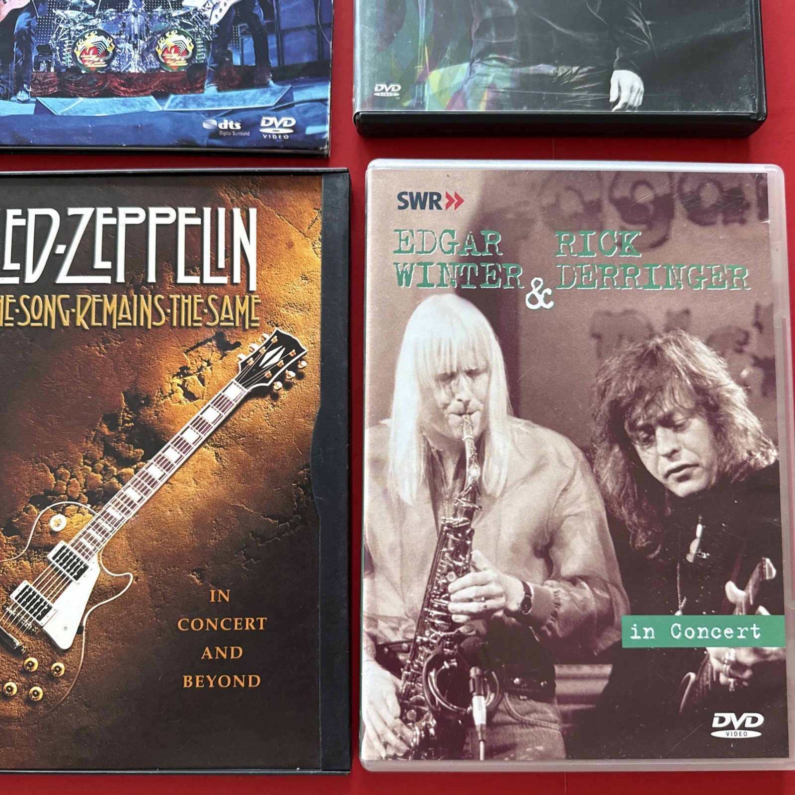 6 DVD Rock Music Lot: The Doors ZZ Top LED Zeppelin Lynyrd Skynyrd Concerts