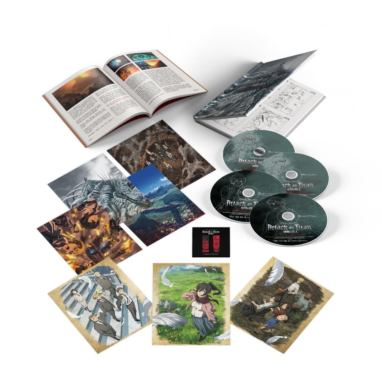 Attack On Titan Final Season Part 3 Blu ray DVD Combo Pack