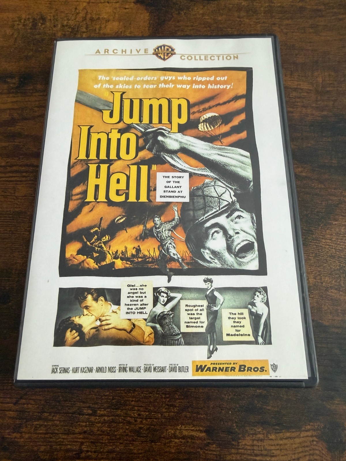 Jump Into Hell (DVD, 1955) used