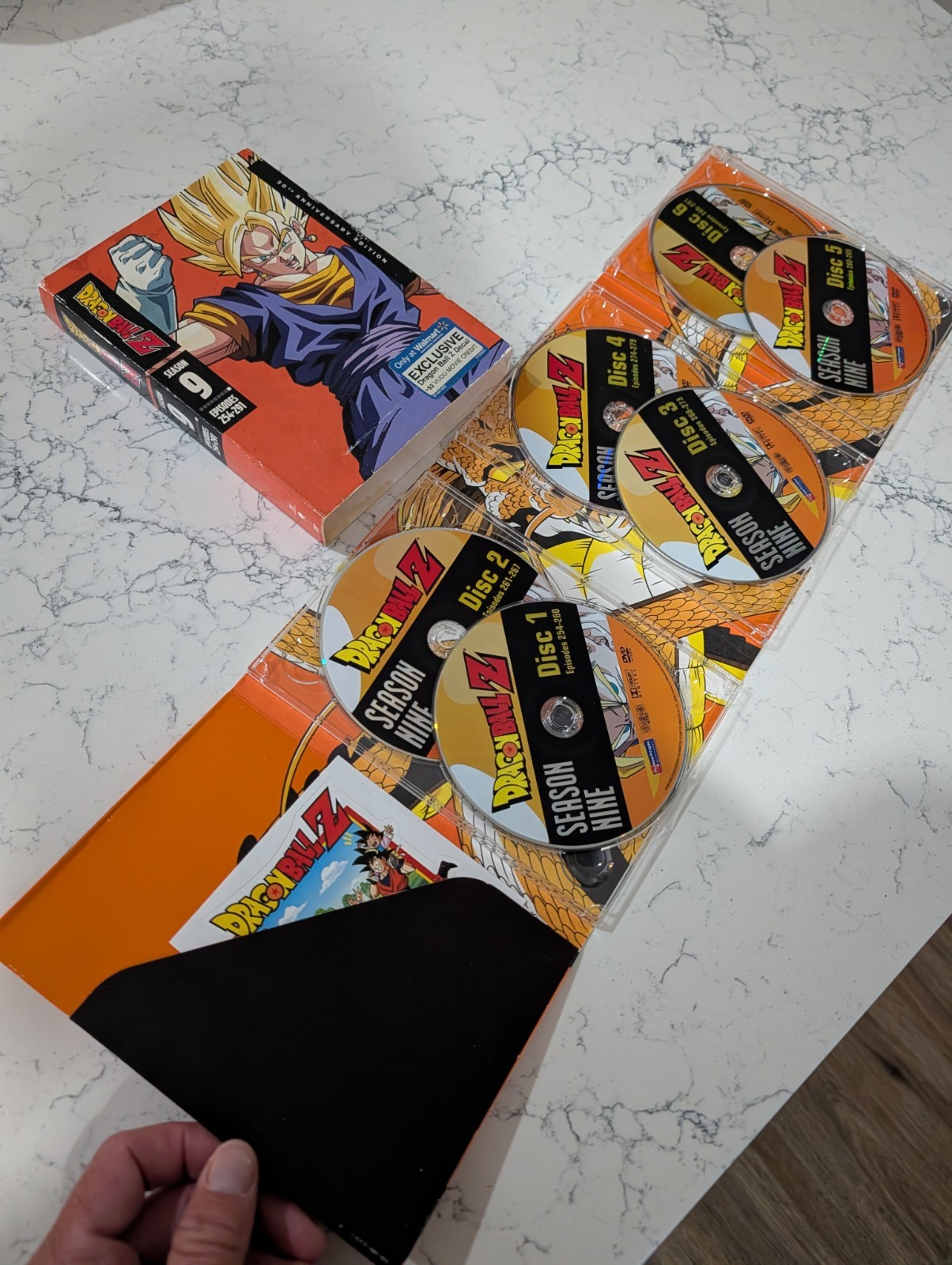 Dragon Ball Z DVD Lot Of 5 Broly Dragon ball GT Super COMPLETE Season 1,2,8,9