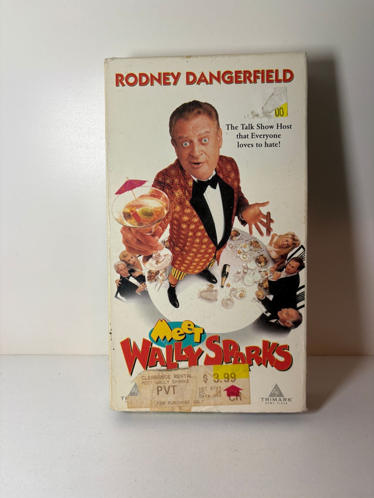 Meet Wally Sparks VHS Rodney Dangerfield Comedy Movie Trimark 105min w Box