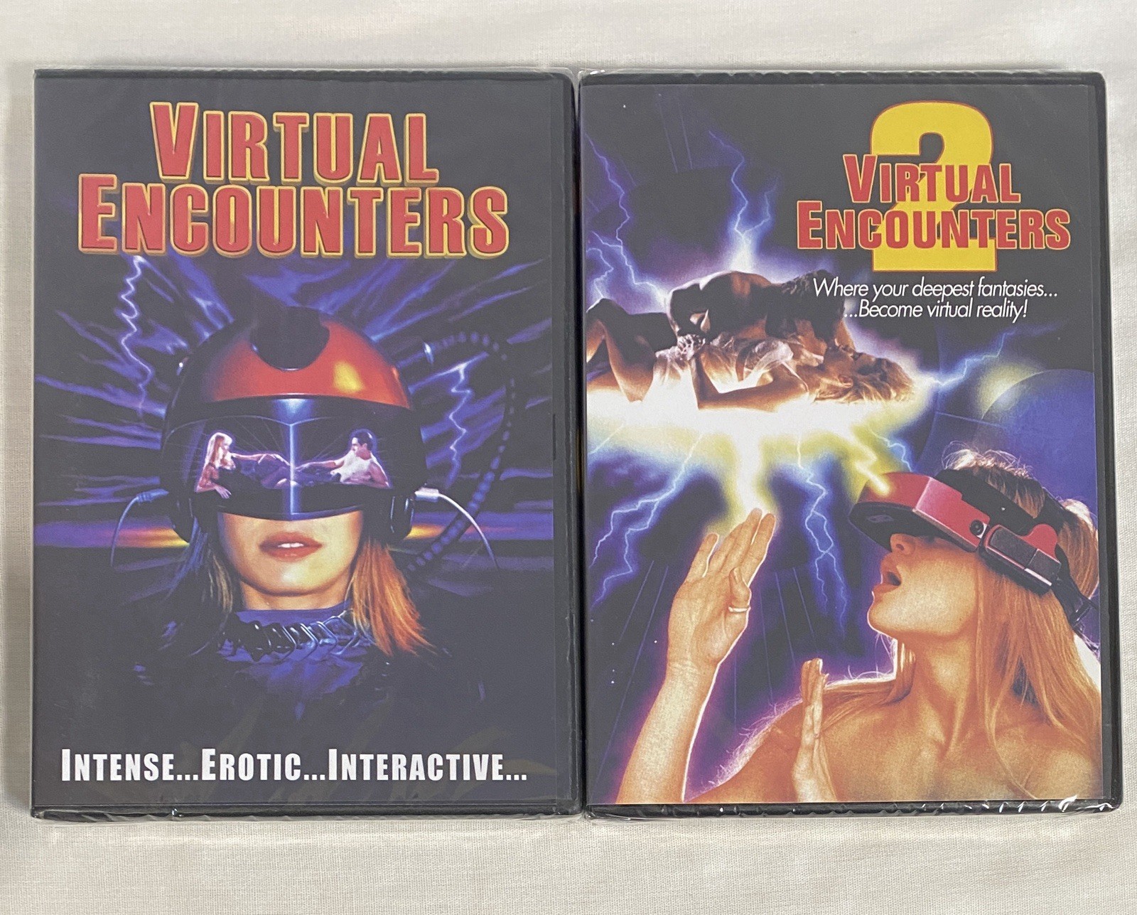 Virtual Encounters 1 & 2 DVD NEW Surrender Cinema Elizabeth Kaitan Brandy Davis