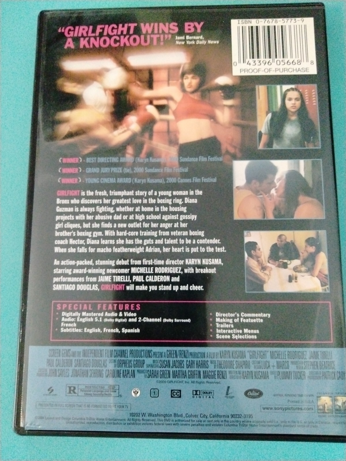 Lot Of 4 DVDs Girl Fight Date Movie Earthsea Buying The Cow