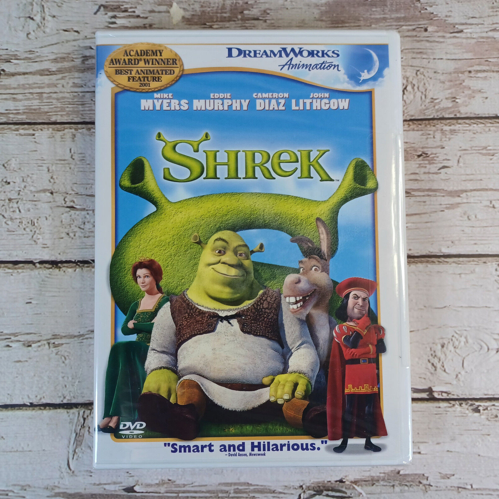 Shrek Starring Mike Myers Full Frame DVD Factory Sealed