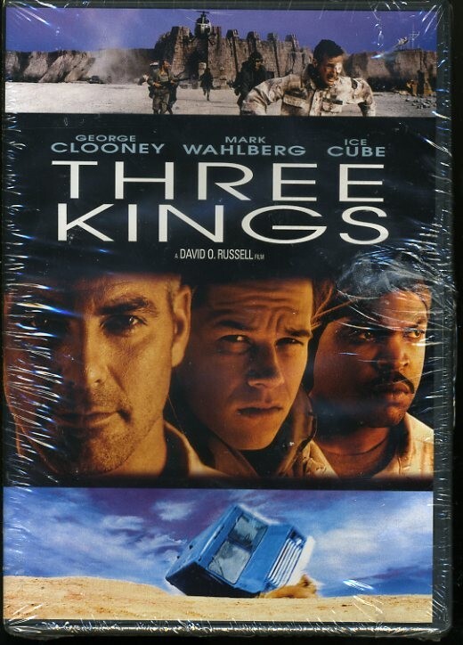 David O. Russell’s THREE KINGS (1999) George Clooney Mark Wahlberg Brand New!