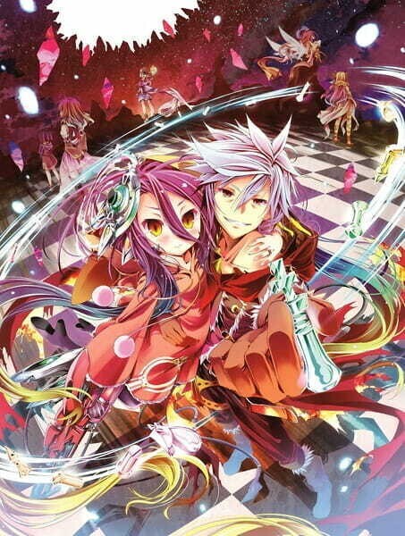 No Game No Life TV Series + Movie Complete Collection DVD (English Dub) (Anime)