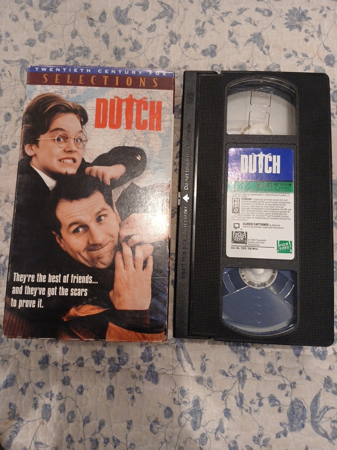 Dutch 1991 VHS Rare OOP VHS Tape Movie Film Comedy 20th Century Fox Selections