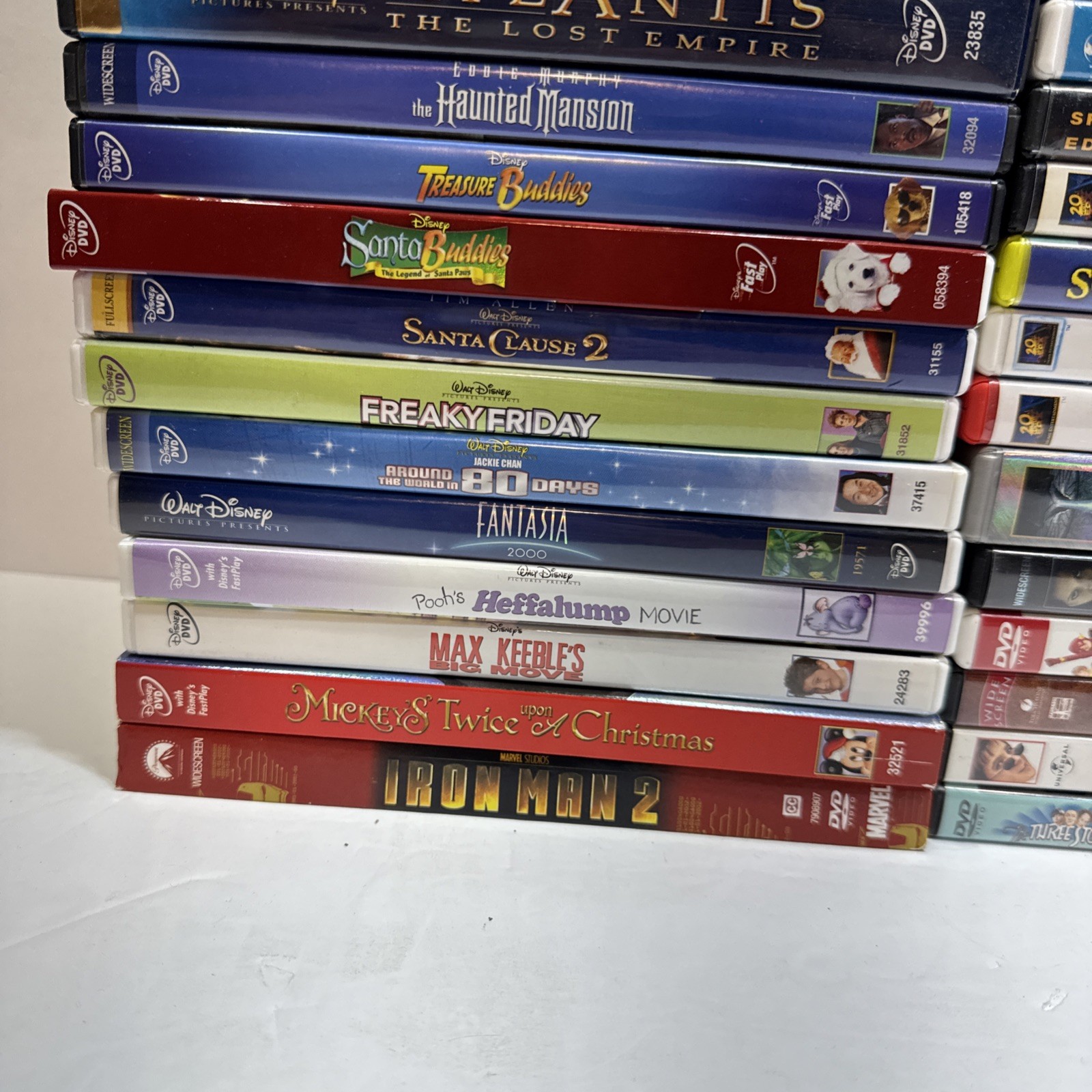 Huge DVD Lot 50+ Movies Blockbusters Disney Superhero Family Kids Film