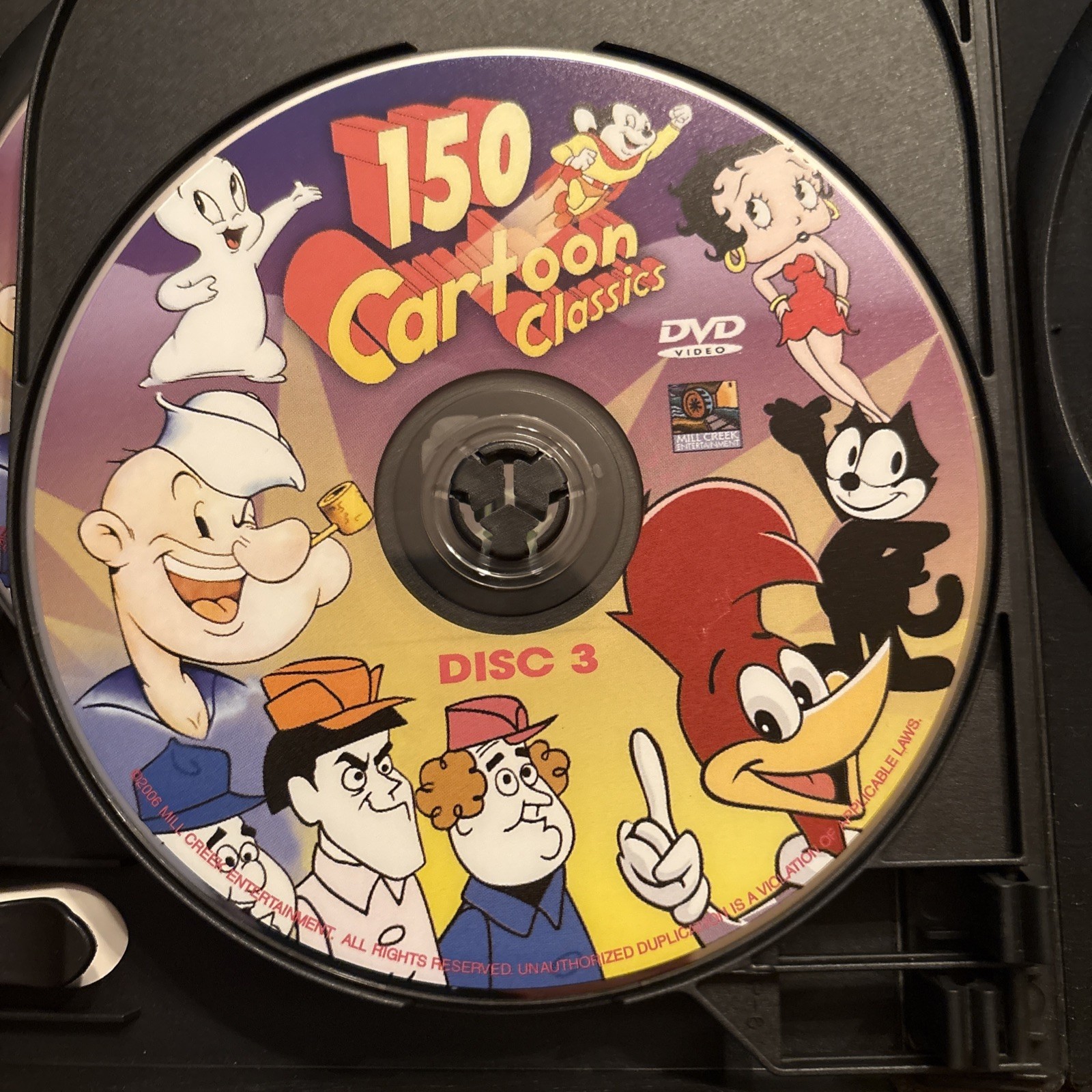 150 Cartoon Classics (3 DVD) Golden Age Of Animation 2006
