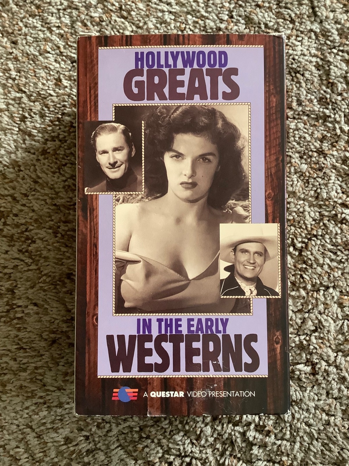Hollywood Greats In The Early Westerns (3 VHS Box Set) 1995 John Wayne Flynn