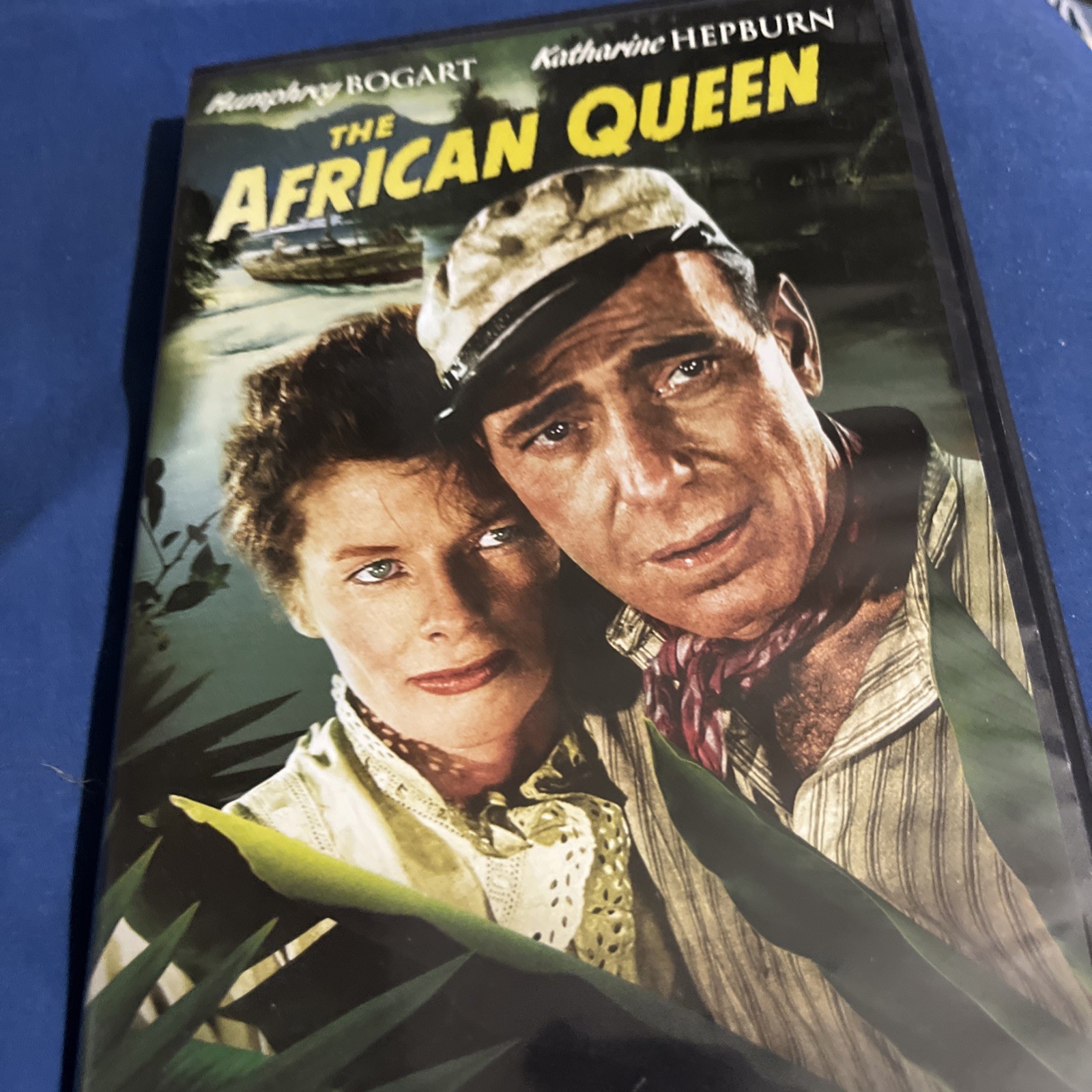 The African Queen (1951, DVD) Humphrey Bogart Katharine Hepburn Very Good!