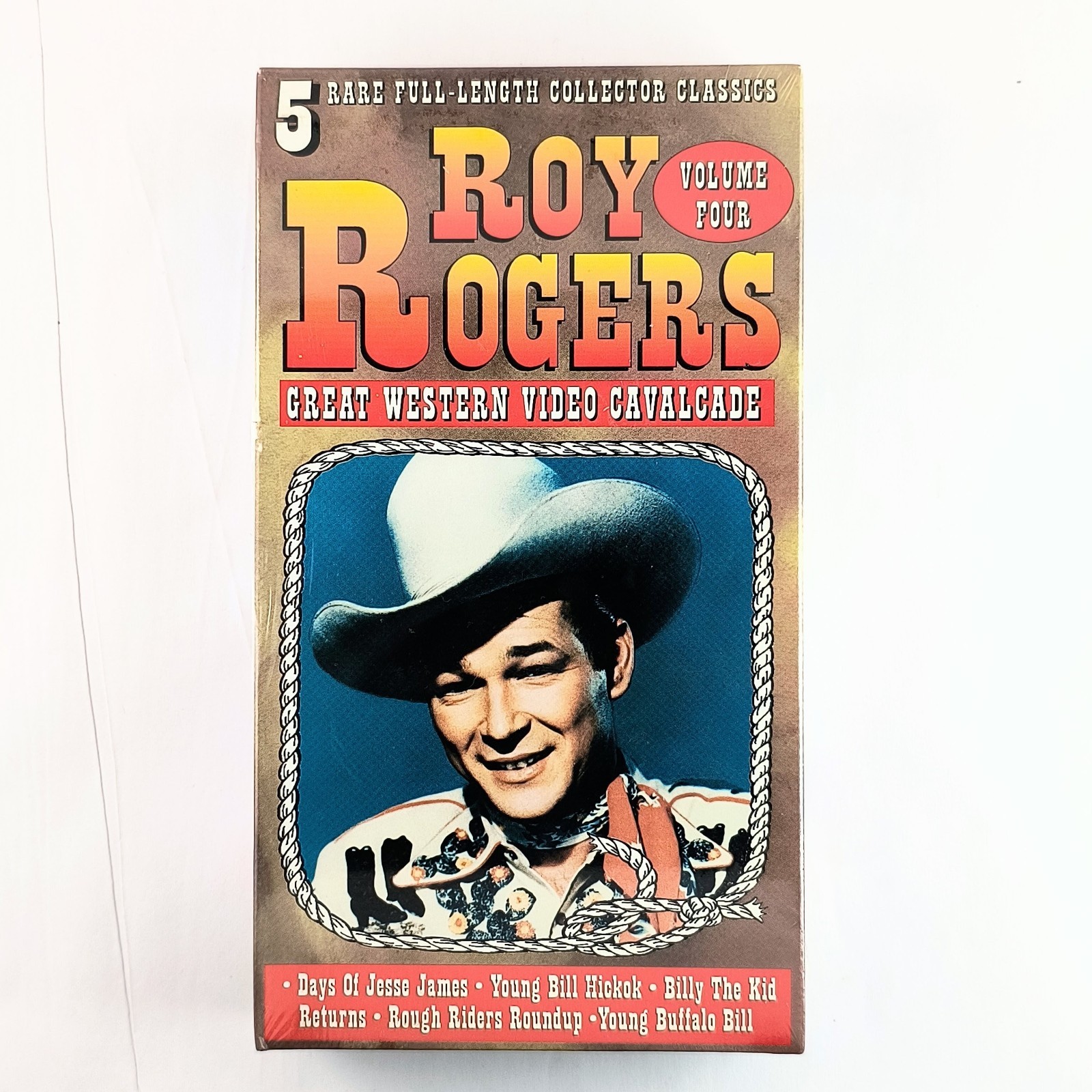 Roy Rogers Collector Classics 4 VHS Set Great Western Cowboy Video NEW