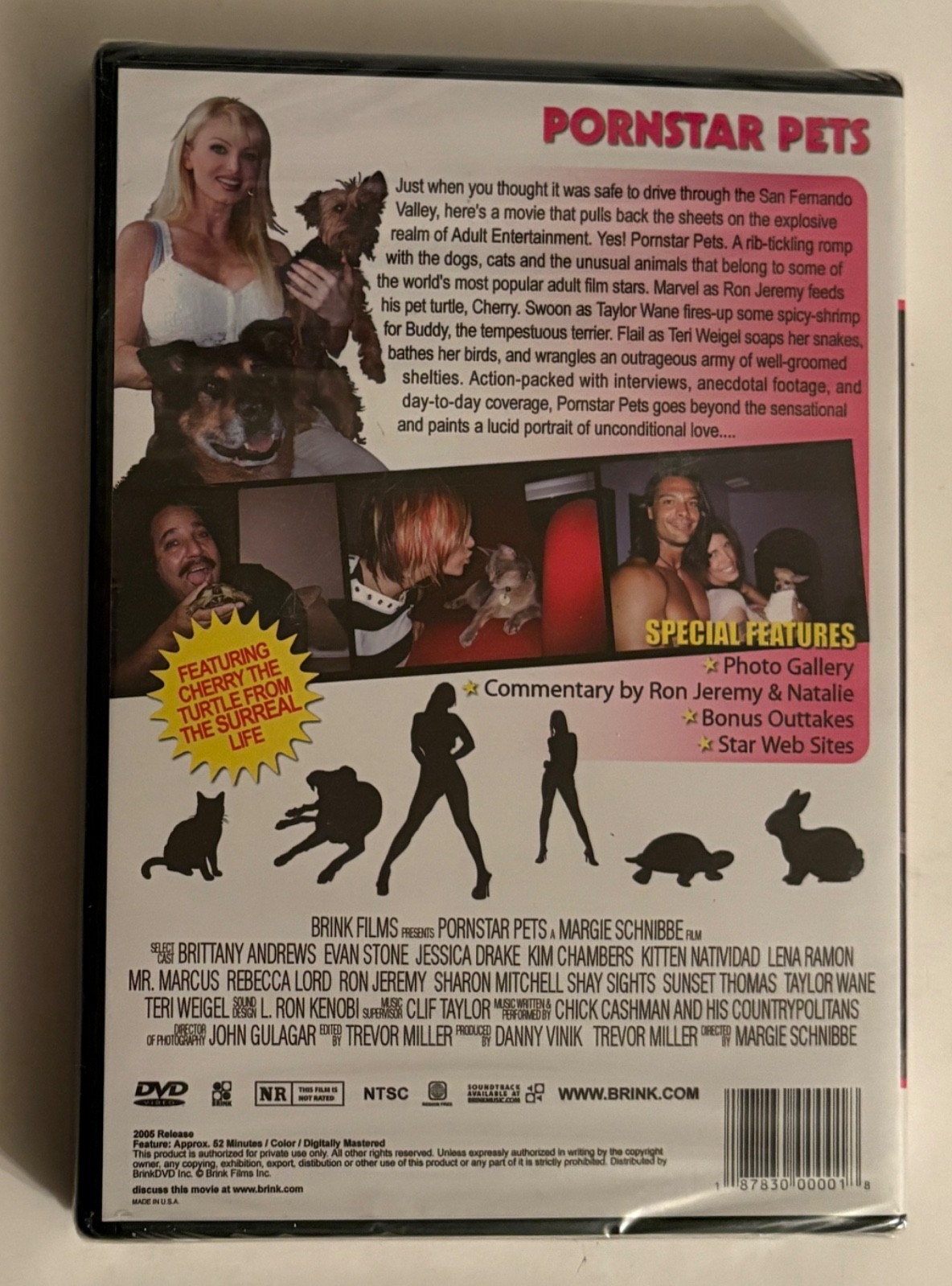 Pornstar Pets DVD 2005 Adult Entertainment Documentary Ron Jeremy NEW!!!