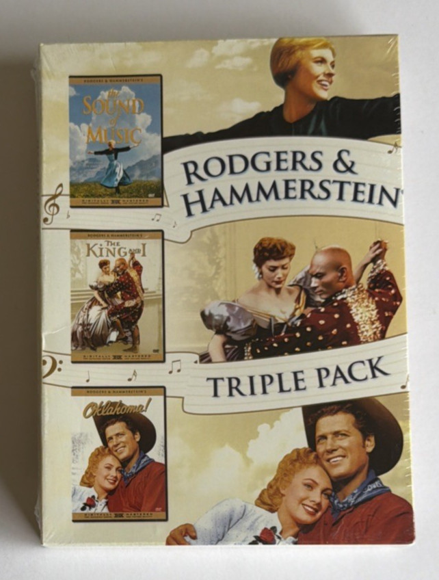 Rodgers & Hammerstein Triple Pack (DVD, 2007, 3-Disc Set) Sound Of Music