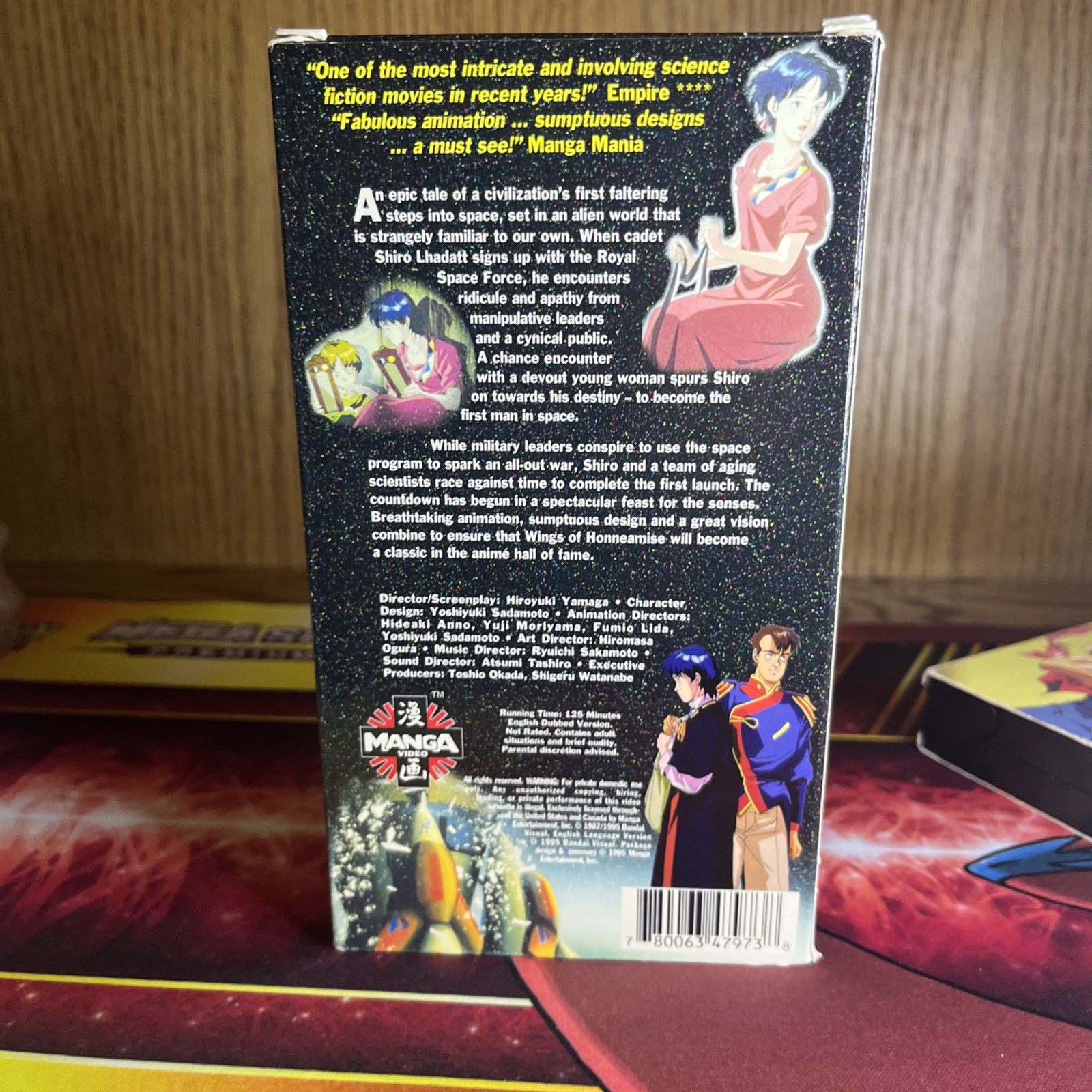 Anime VHS Lot Of 11 Tapes!!