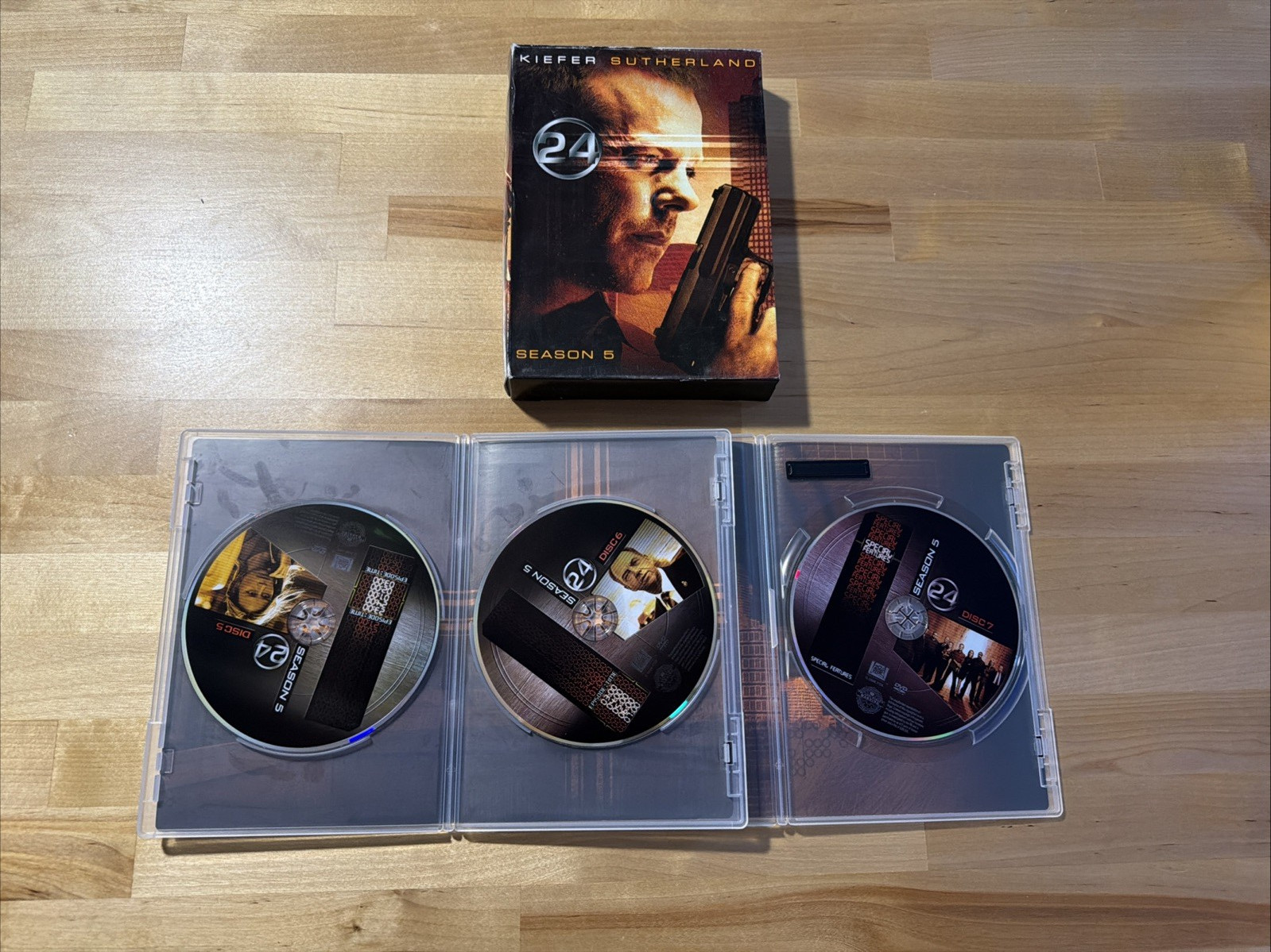 24 (2001 TV Series) DVD Jack Bauer, Kiefer Sutherland, Complete Seasons 1-7