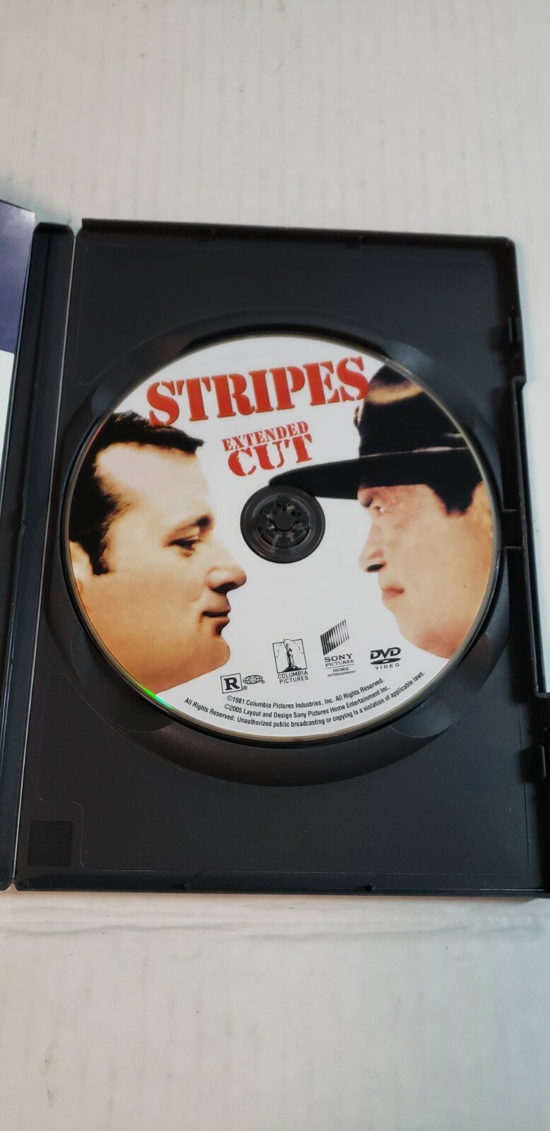 STRIPES Extended Cut DVD, Bill Murray, John Candy