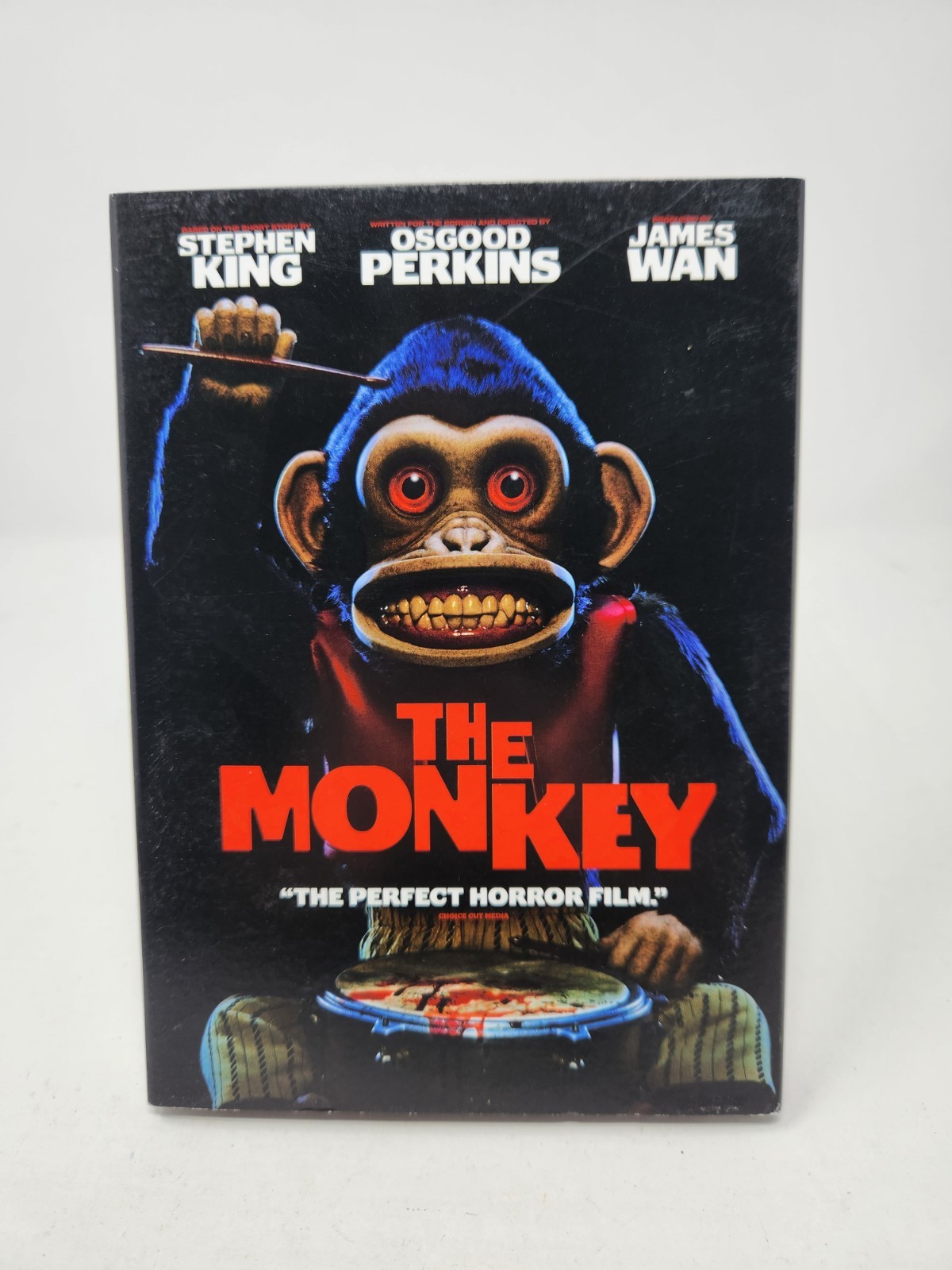The Monkey (DVD) 2026 Osgood Perkins Stephen King Horror Slipcover