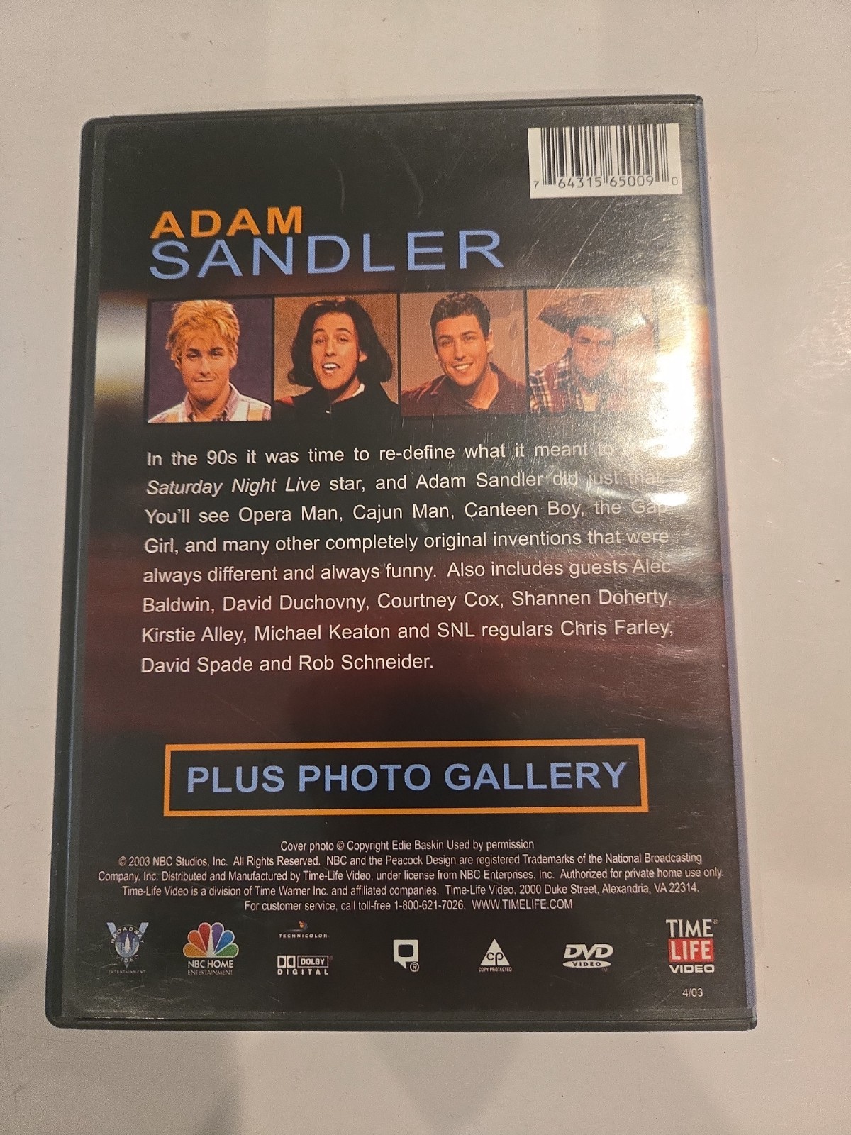 Saturday Night Live: The Best Of Adam Sandler (DVD, 2003) – Comedy —