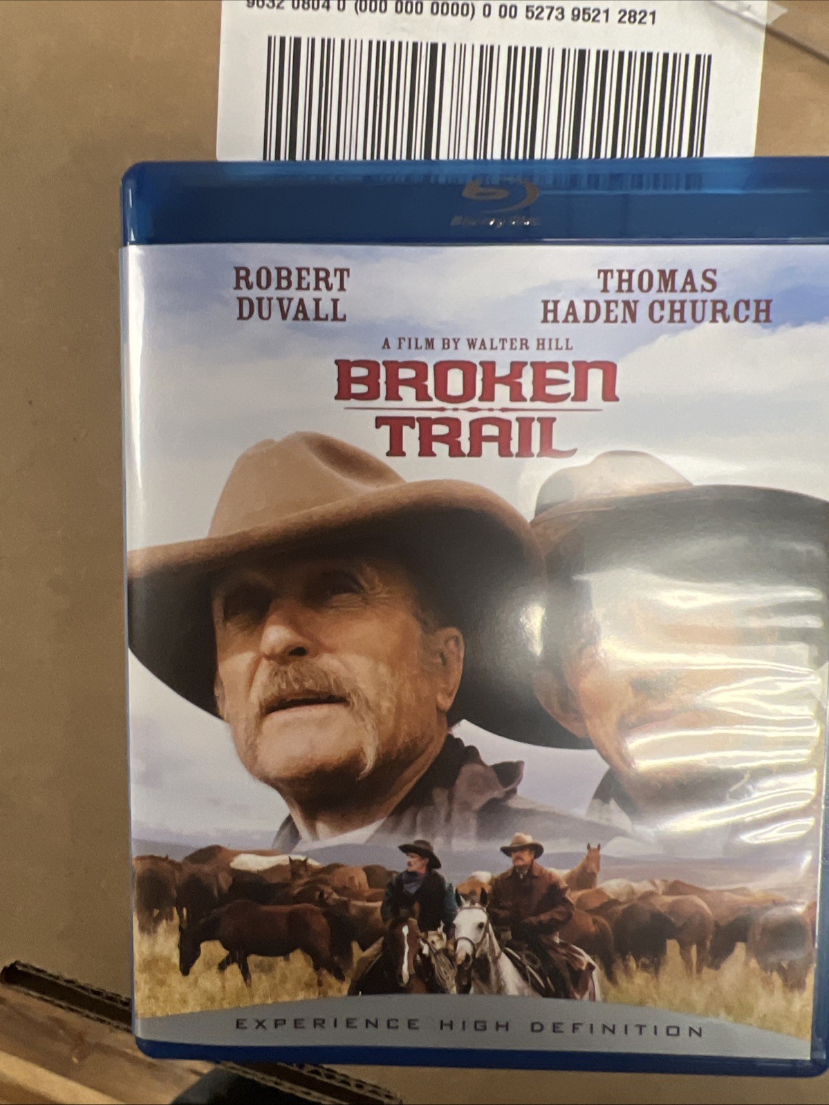 Broken Trail (Blu-ray, 2006) Robert Duvall Thomas Haden Church Western
