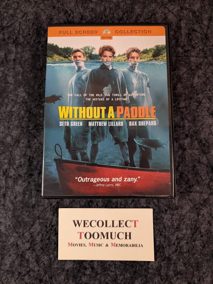 Without A Paddle 2004 DVD 2005 Paramount Edition Matthew Lilliard Seth Green *