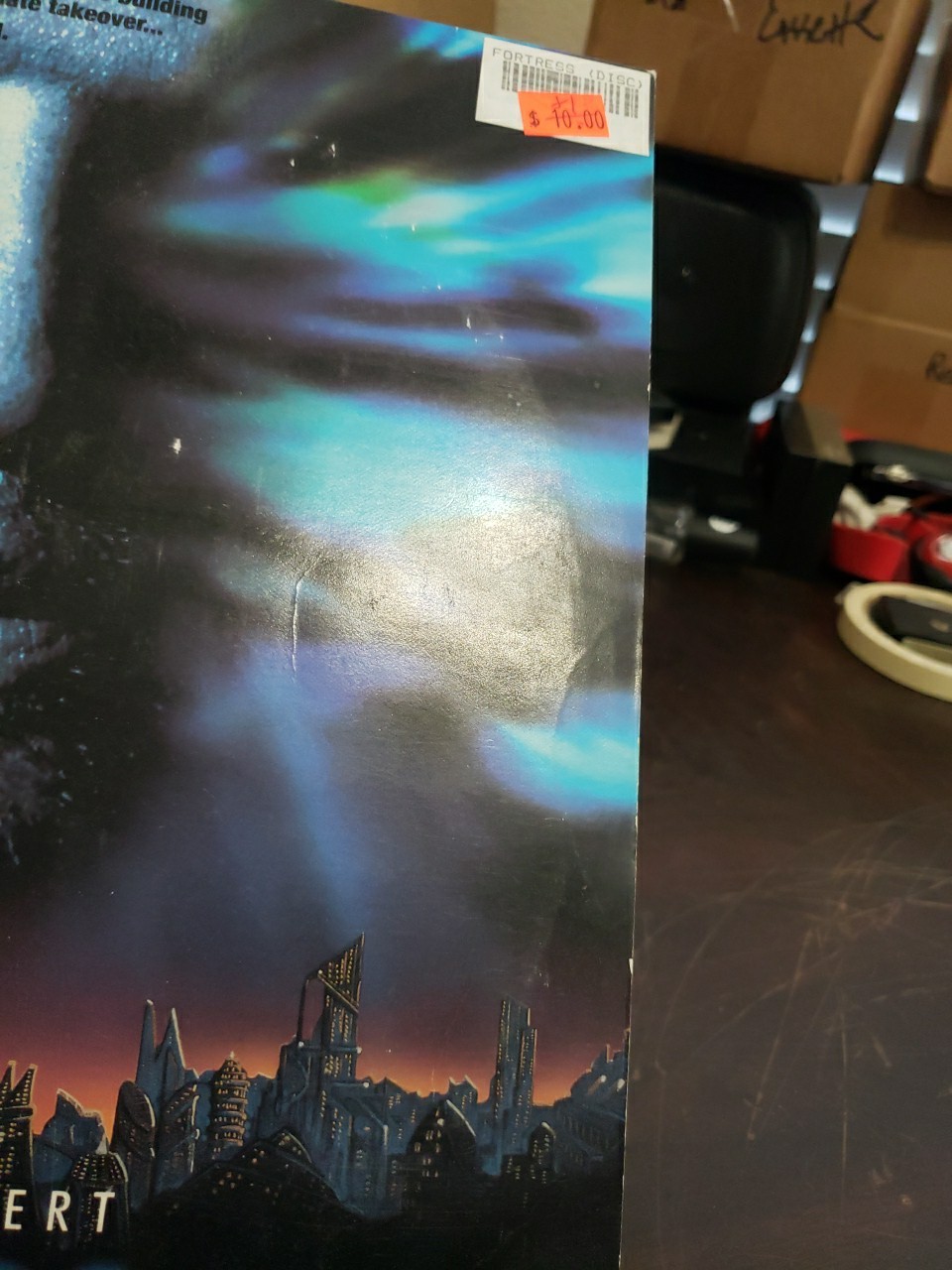 Fortress Laserdisc Christopher Lambert Sci-fi Set In 2017 Made In 1992 W16