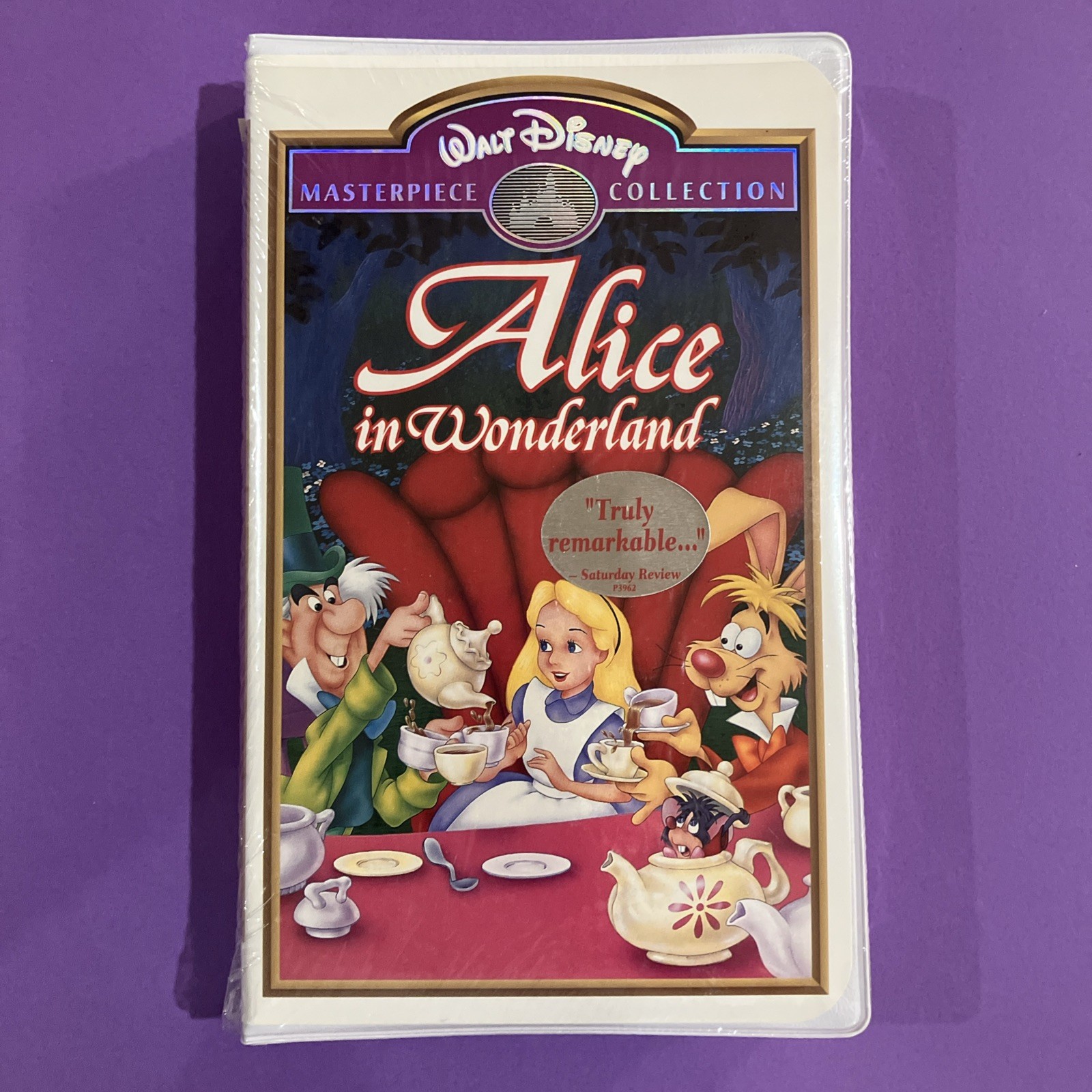 NIB Alice in Wonderland on VHS Walt Disney Masterpiece Collection- SEALED