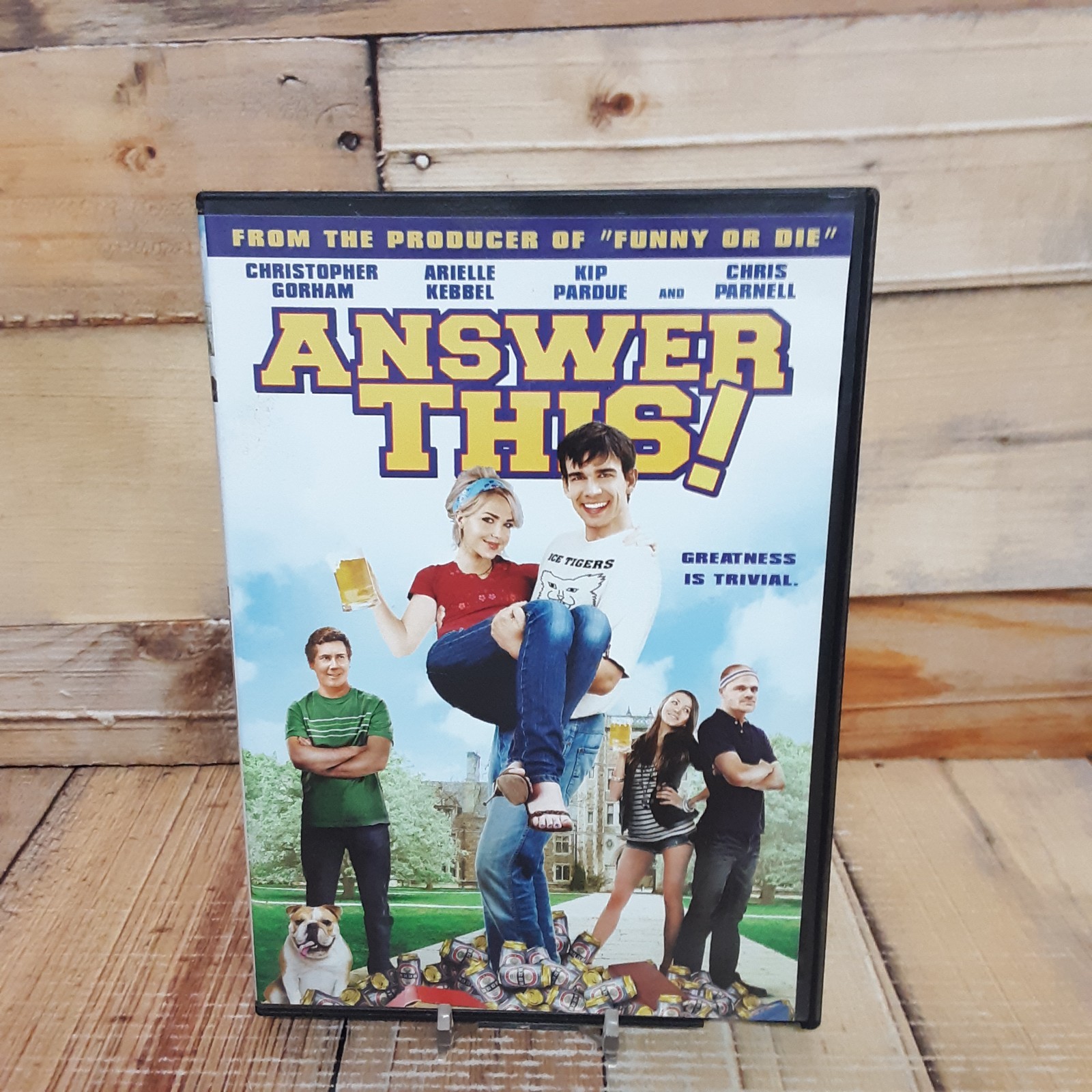 Answer This! DVD Used Comedy Trivia College Christopher Gorham