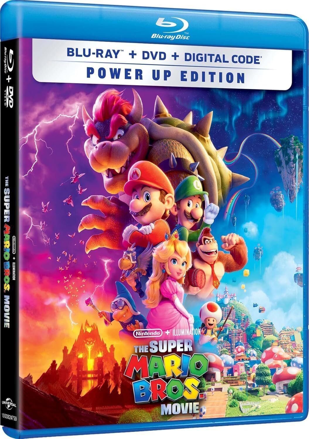 The Super Mario Bros. Movie – Power up Edition Blu-Ray + DVD + Digital