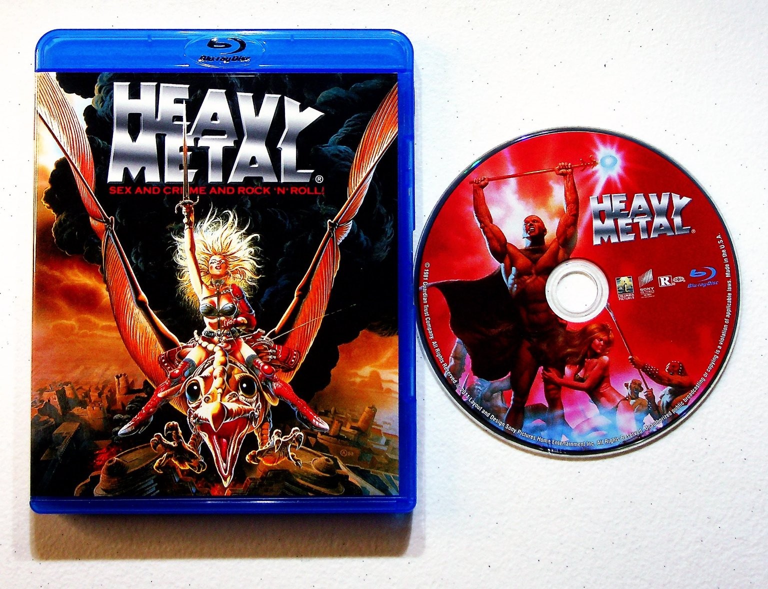 Heavy Metal Blu-ray 1981 Ivan Reitman John Candy Harold Ramis Animated Sci-Fi