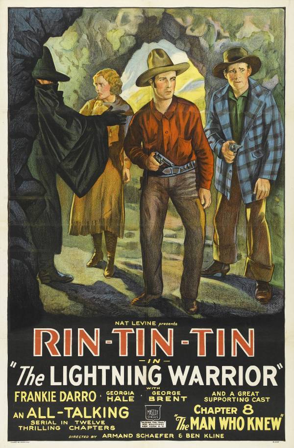 The Lightning Warrior – Classic Cliffhanger Serial Movie DVD Rin Tin Tin