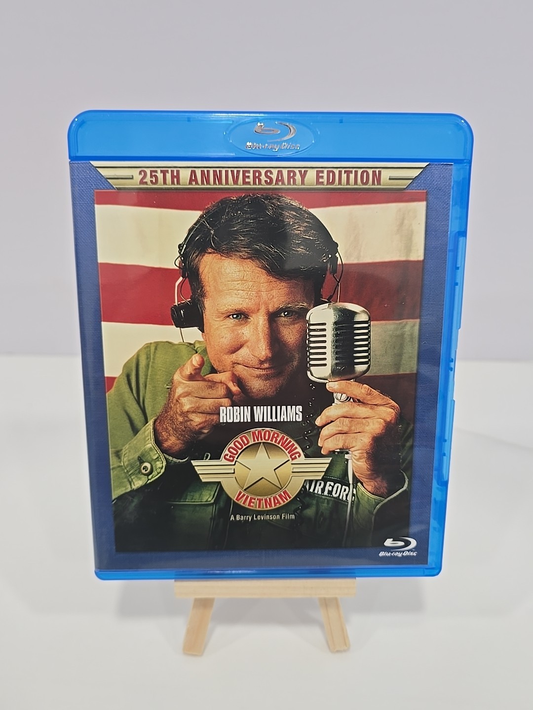 Good Morning, Vietnam (Blu-ray, 1987, 25th Anniv. Ed) Robin Williams MINT OOP