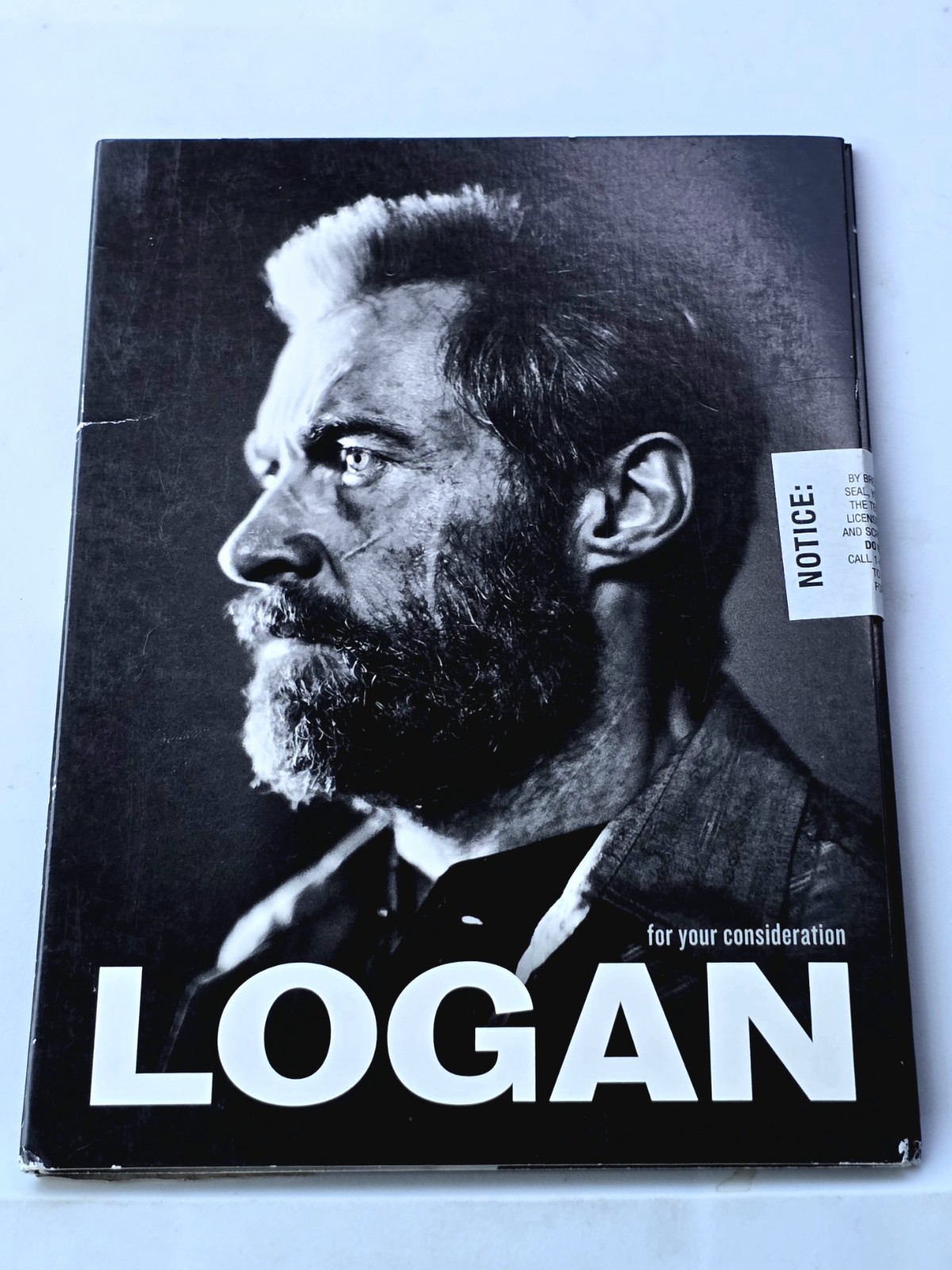 LOGAN 2017 DVD FYC For Your Consideration Oscar Award Screener – New Sealed