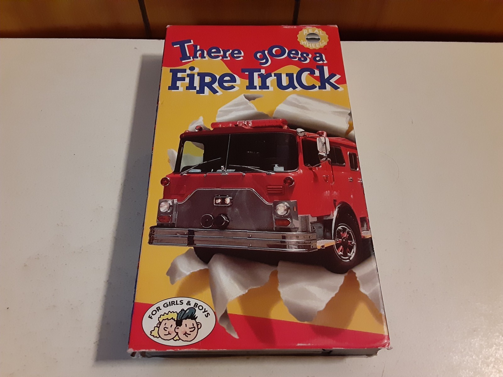 Real Wheels There Goes A Fire Truck VHS