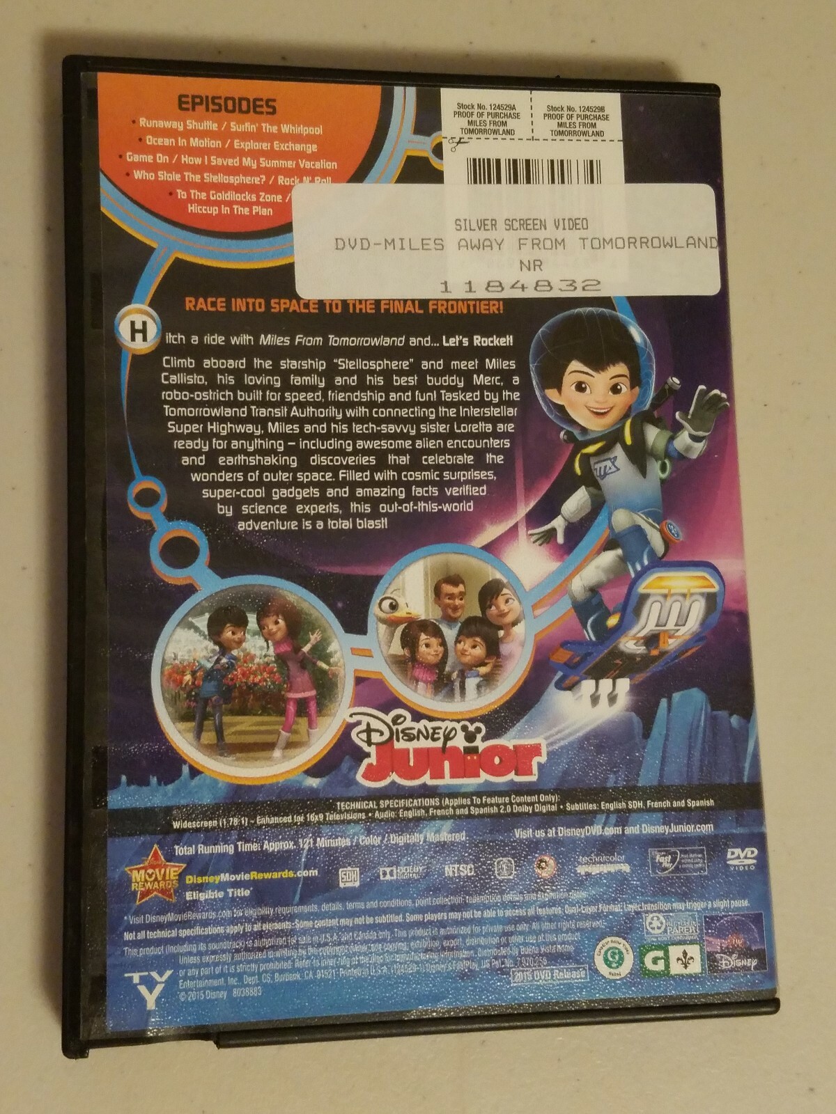 Miles From Tomorrowland: Lets Rocket (DVD, 2015) Disney Junior
