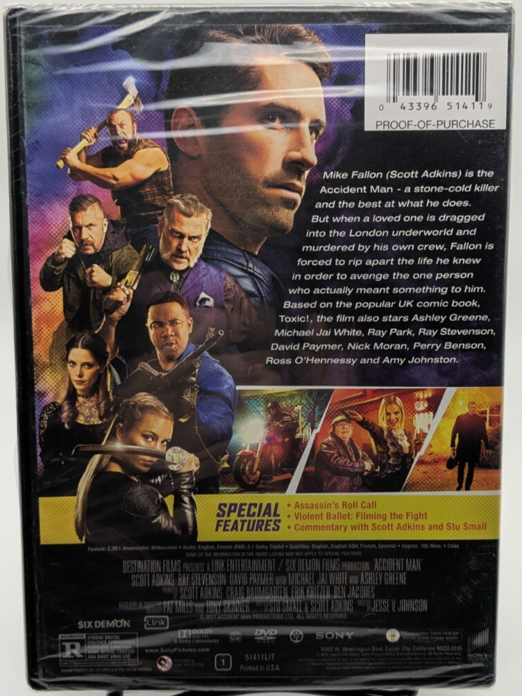 Accident Man (DVD, 2018)