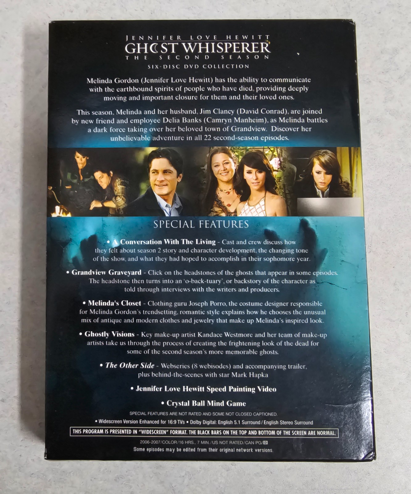 Ghost Whisperer: the Second Season (DVD, 2006-2007) 6 Discs Jennifer Love Hewitt