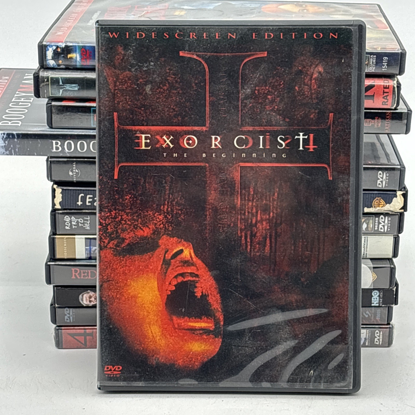 DVD Lot Of 13 Horror Movies Physical Media Instant Collection Exorcist Boogeyman