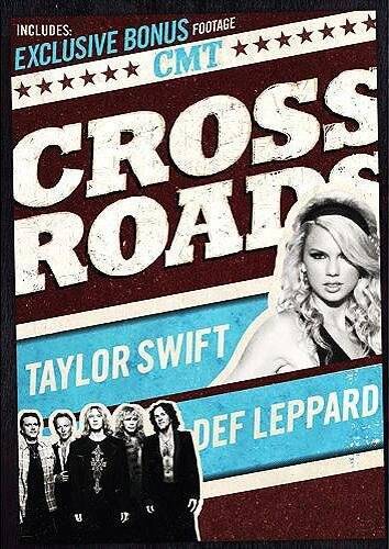 CMT Crossroads: Taylor Swift Def Leppard – DVD By Taylor Swift – GOOD