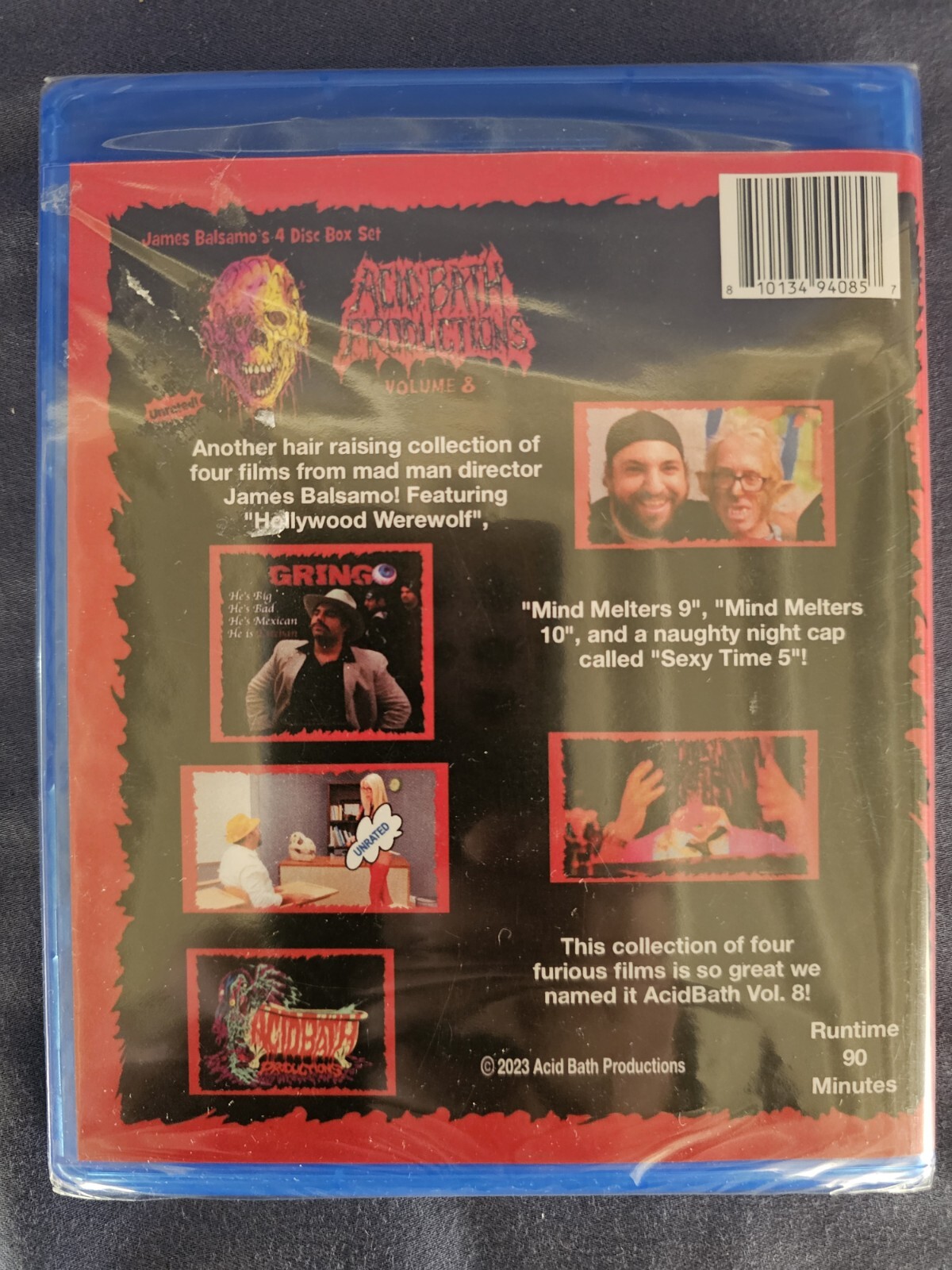 Acid Bath Productions, Vol. 8 (DVD, 2023) New Factory Sealed
