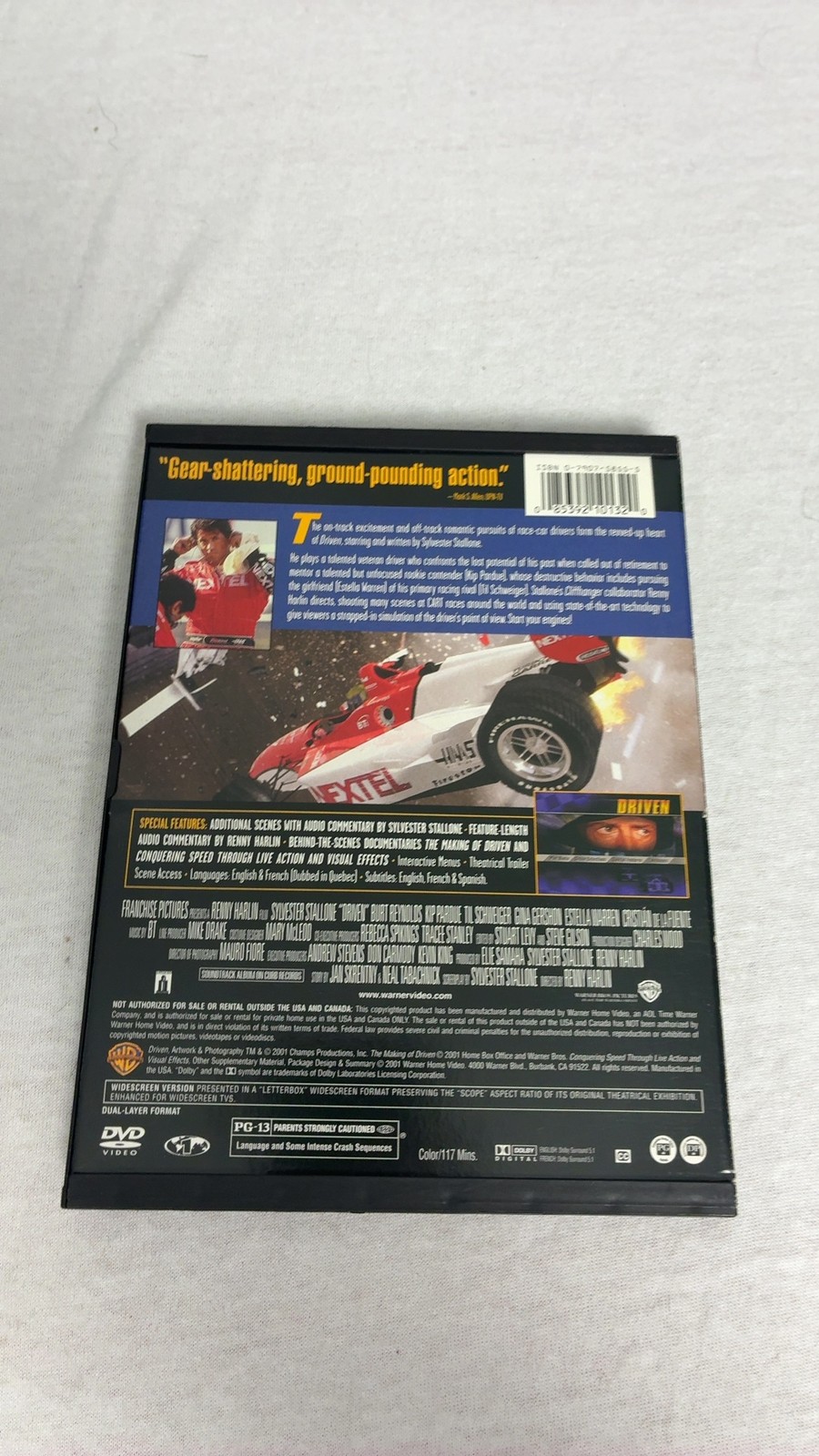 Driven DVD Renny Harlin Sylvester Stallone **Buy 2+ Save 45%**