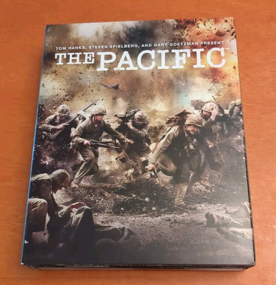 the pacific blu ray tin Tom Hanks Steven Spielberg Gary Goetzman HBO