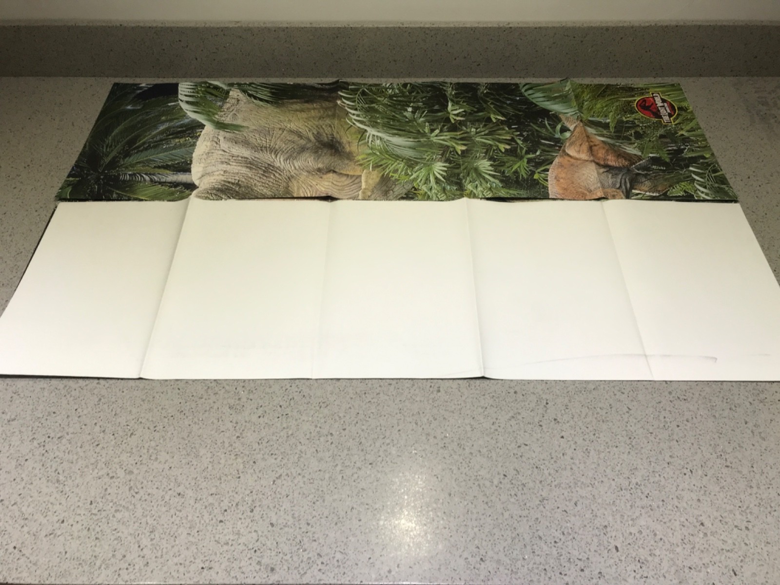 Huge JURASSIC PARK – THE LOST WORLD 40×60″ Subway Film Movie Cinema Poster 1996