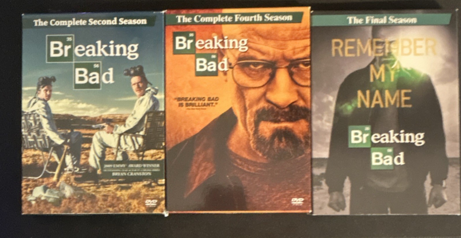 Breaking Bad DVD Box Set Seasons 2 3 Final Bonus Features