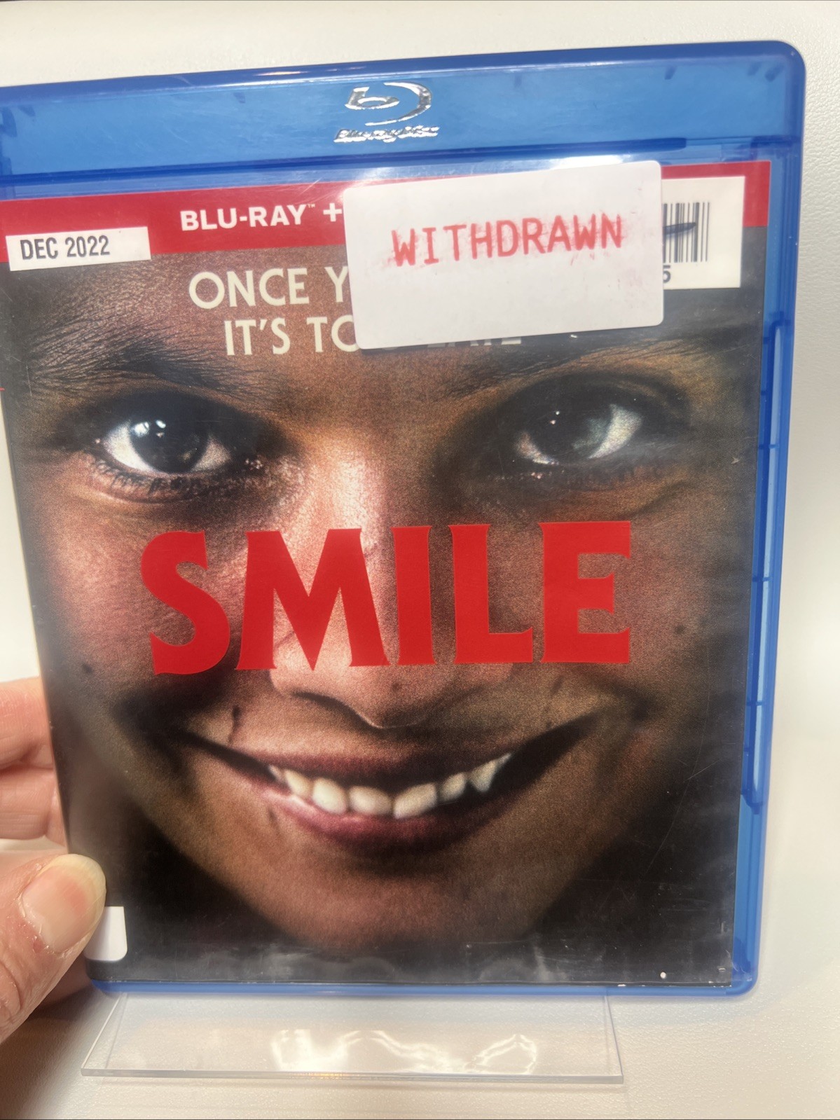 Smile (Blu-ray ONLY – 2022) – Horror Ex-Libray