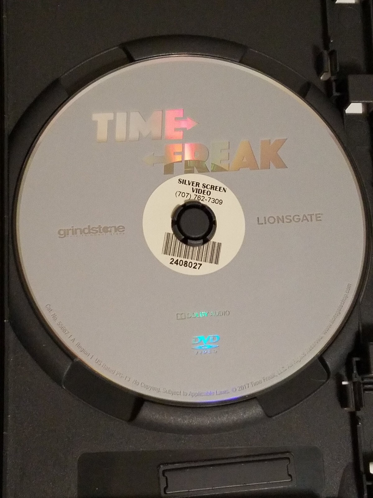 Time Freak (DVD, 2018) Asa Butterfield, Sophie Turner, Skyler Gisondo