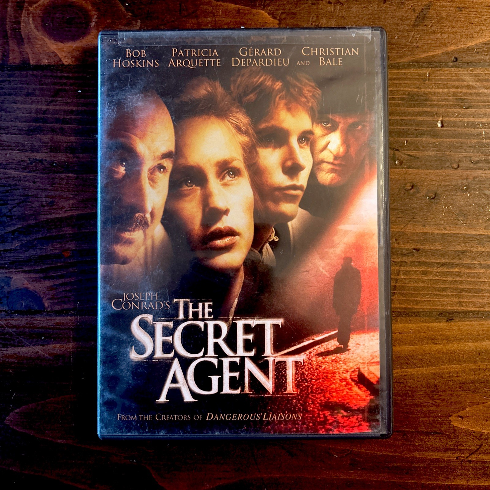 The Secret Agent DVD 1996 Spy Thriller Drama Movie Bob Hoskins Christian Bale