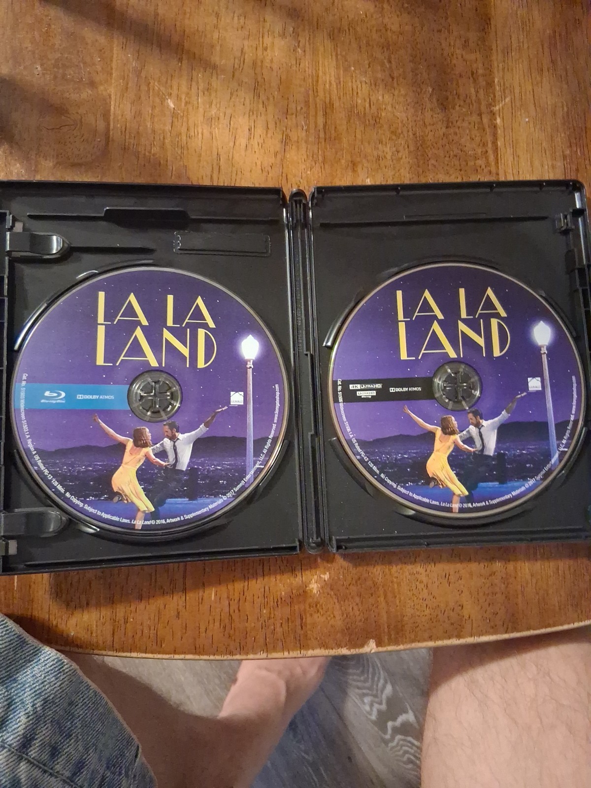 La La Land (4K Ultra HD, Blu-ray, 2016) w/Slipcover, Ryan Gosling, Emma Stone
